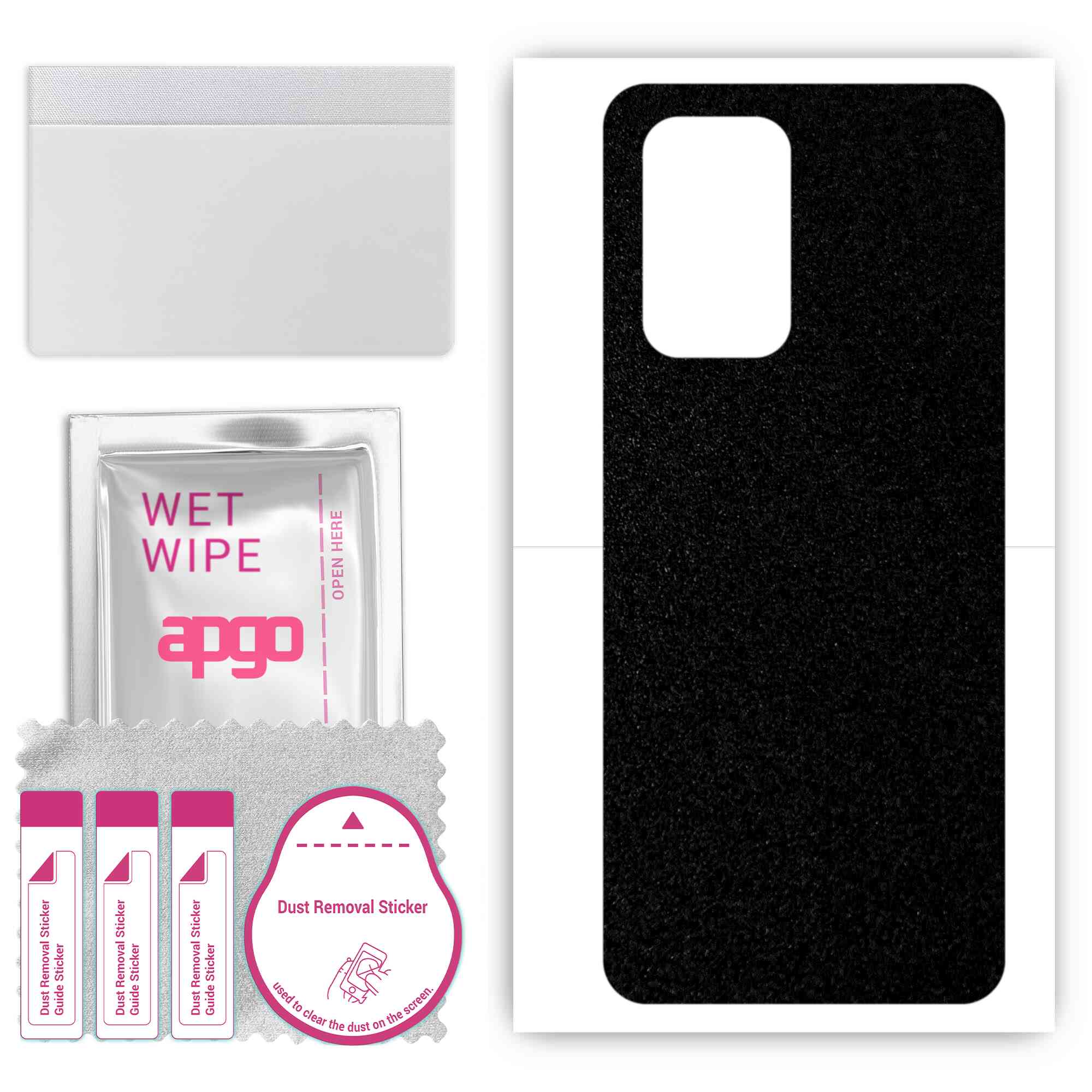 apgo Protective Skin Sticker for the back compatible with Oppo A94 5G, Wrap Film, Foil, Vinyl - Pattern Matte Black
apgo Protective Skin Sticker for the back compatible with Oppo A94 5G, Wrap Film, Foil, Vinyl - Pattern Matte Black