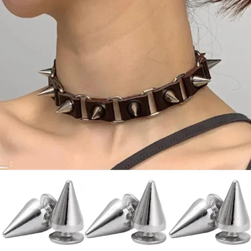 10/100Pcs Round Cone Spikes Metal Spike Screwback Studs DIY Handcraft Cool Punk Garment Rivets Decoration for Clothes Shoes Hat 7x14MM
10/100Pcs Round Cone Spikes Metal Spike Screwback Studs DIY Handcraft Cool Punk Garment Rivets Decoration for Clothes Shoes Hat 7x14MM