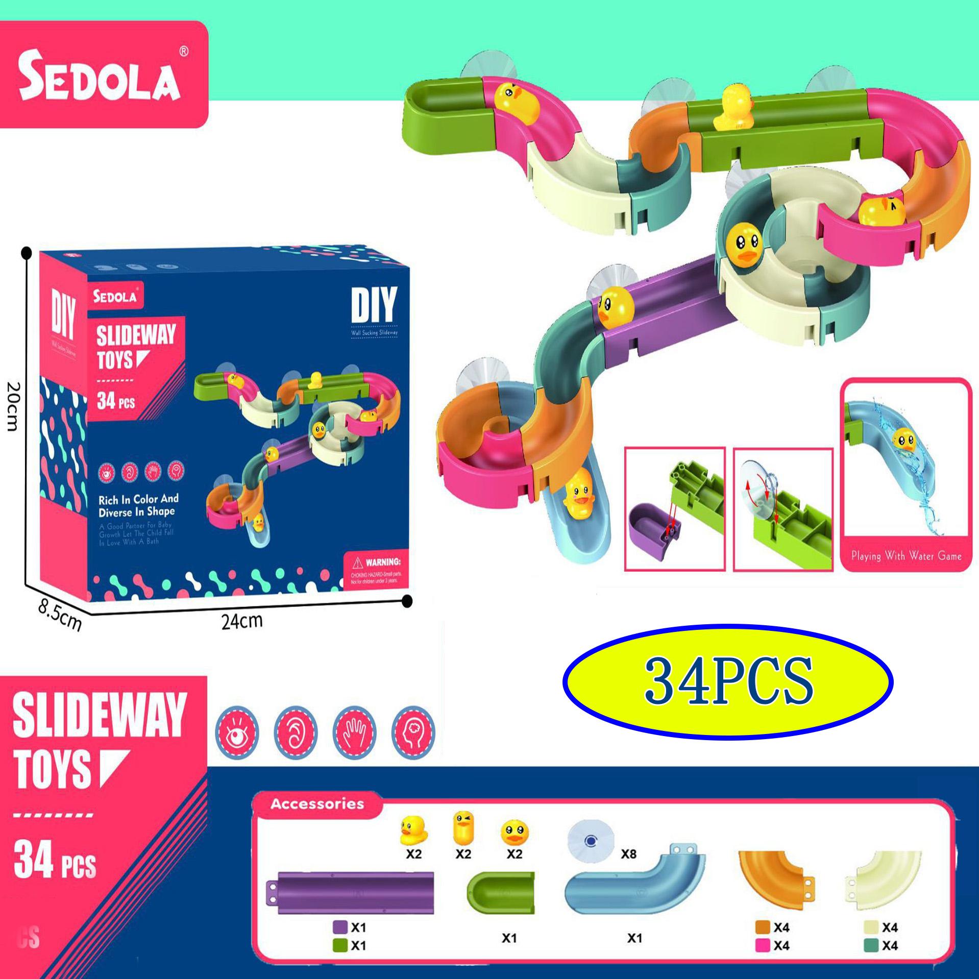 Bath Toys Baby Bathroom Duck DIY Track Bathtub Kids Play Water Games Tool Bathing Shower Wall Suction Set Pool Toy for Children
Bath Toys Baby Bathroom Duck DIY Track Bathtub Kids Play Water Games Tool Bathing Shower Wall Suction Set Pool Toy for Children