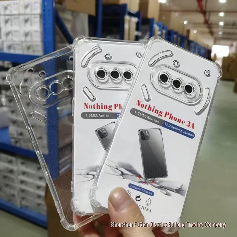 Compatible Nothing Phone 3a Transparent Case - Protective Cover for Models 3APRO/1/2 Phone 2A
Compatible Nothing Phone 3a Transparent Case - Protective Cover for Models 3APRO/1/2 Phone 2A