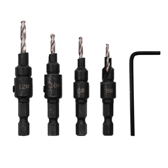 1 комплект інструменту для свердління з потайним свердлом із шестигранним хвостовиком для дерев’яних виробів.
1 комплект інструменту для свердління з потайним свердлом із шестигранним хвостовиком для дерев’яних виробів.