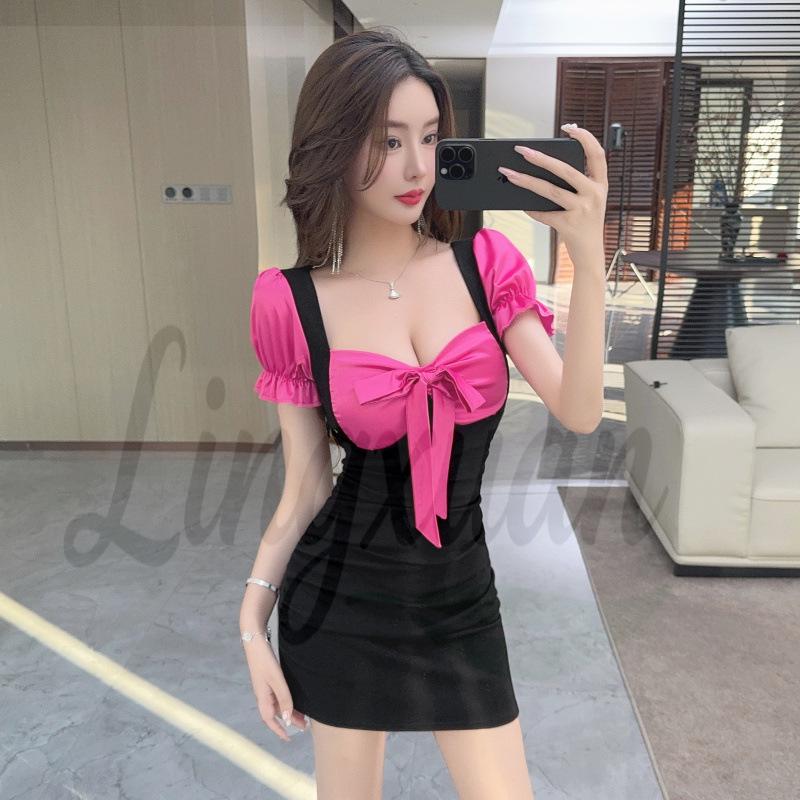 Chic Color-Blocked Bust-Enhancing Waist-Cinched Mini Skirt Medium рожевий червоний колір
Chic Color-Blocked Bust-Enhancing Waist-Cinched Mini Skirt Medium рожевий червоний колір