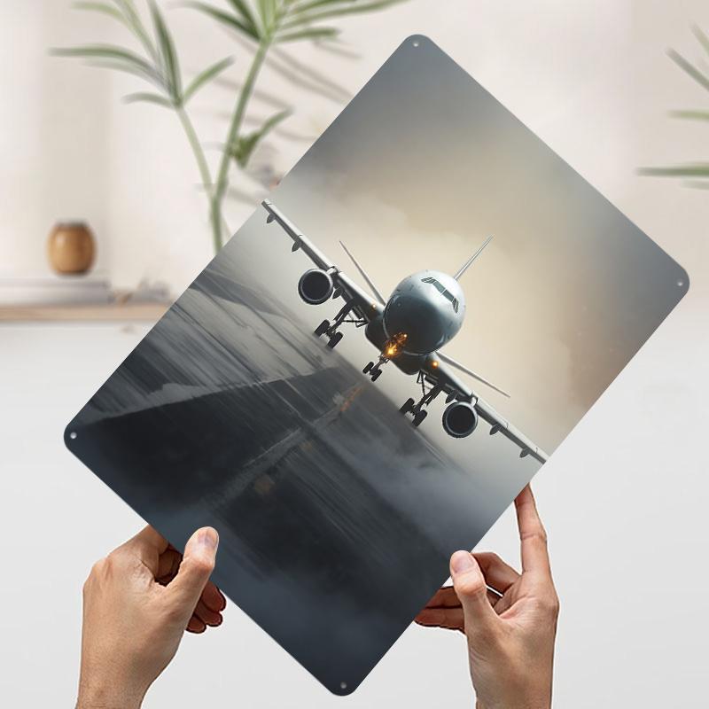 Airliner Plane Foggy Tin Plaque Poster Customized Wall Art Retro Vintage Metal Signs for Man Cave Home Decor Decoration Garage 7.9x11.8In(20x30cm)
Airliner Plane Foggy Tin Plaque Poster Customized Wall Art Retro Vintage Metal Signs for Man Cave Home Decor Decoration Garage 7.9x11.8In(20x30cm)
