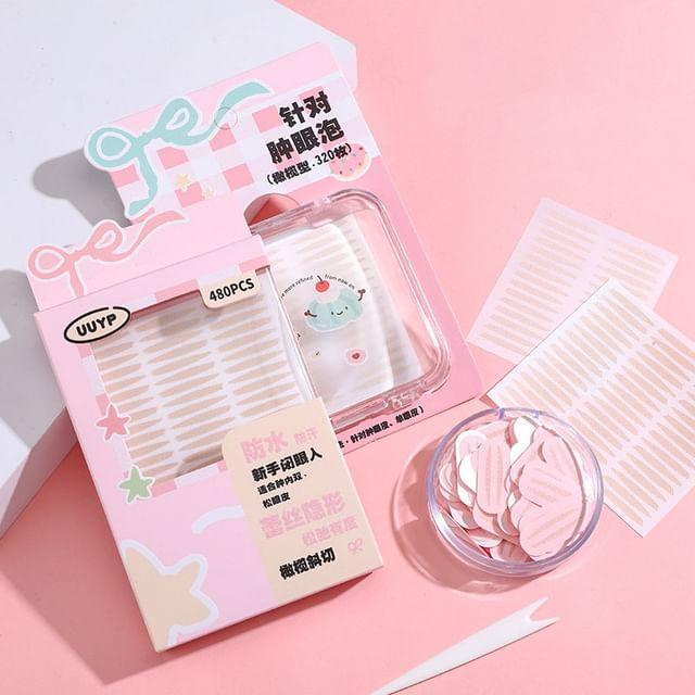 PureSnow - Double Eyelid Tape (Various Designs) 06 - 300 Pcs - Nude
PureSnow - Double Eyelid Tape (Various Designs) 06 - 300 Pcs - Nude