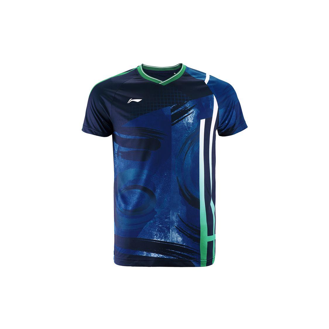 Li Ning Badminton Series Quick-Dry Cool Competition Sports Short Sleeve T-Shirt Men Tops Royal-Blue AAYR193-1 L
Li Ning Badminton Series Quick-Dry Cool Competition Sports Short Sleeve T-Shirt Men Tops Royal-Blue AAYR193-1 L
