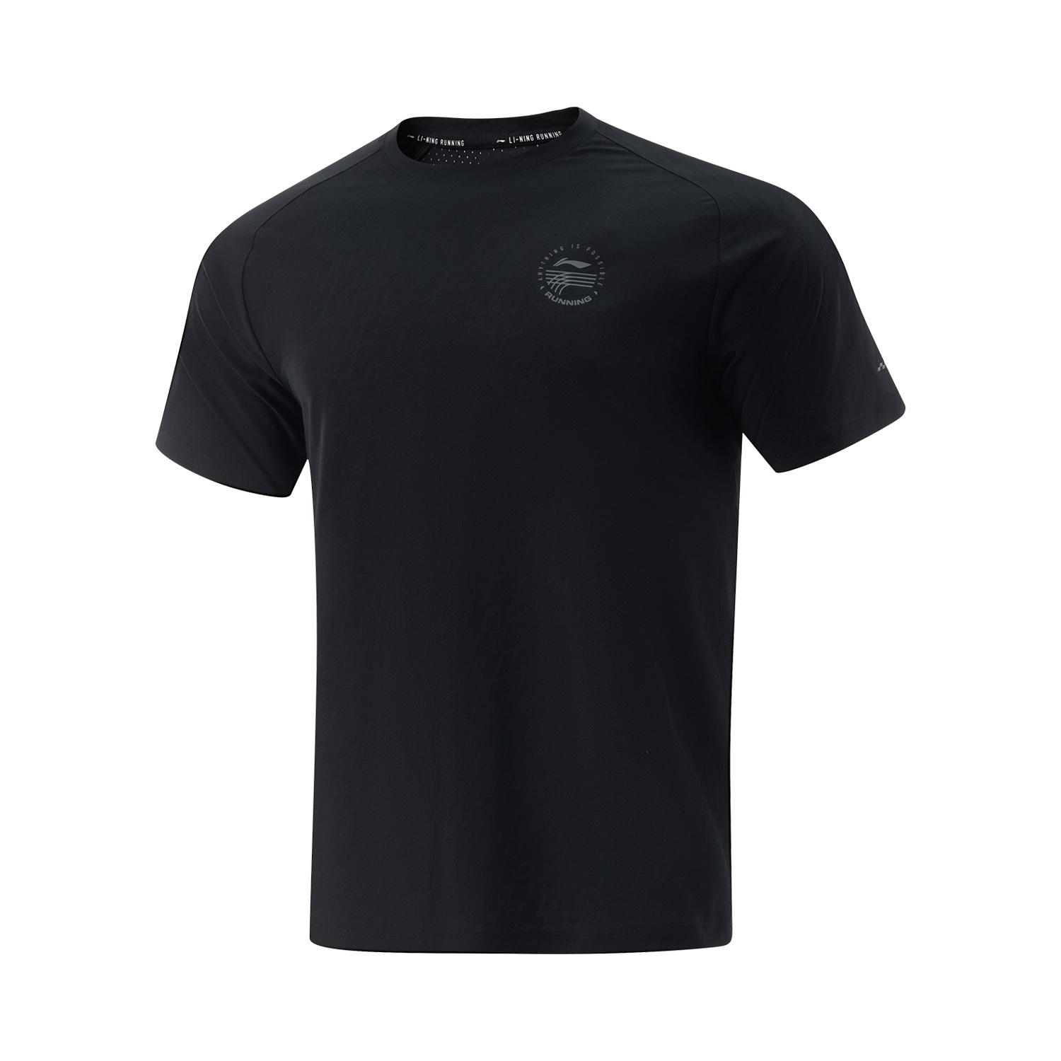 Li-Ning Comfortable Simple Quick-Dry Round Neck Letter T-Shirt Men Tops Black ATSV367-1 L
Li-Ning Comfortable Simple Quick-Dry Round Neck Letter T-Shirt Men Tops Black ATSV367-1 L