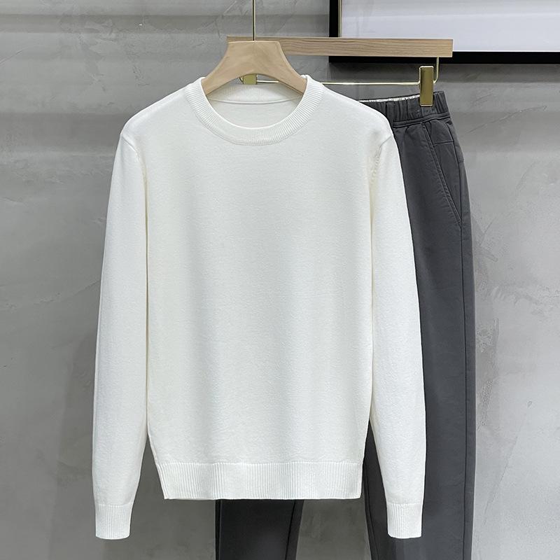 Solid Color Bottoming Shirt Casual Sweater Long Sleeve Knit Sweater Men s Round Neck Sweater Autumn Winter Large Size Loose Keep Warm Top XXXXL
Solid Color Bottoming Shirt Casual Sweater Long Sleeve Knit Sweater Men s Round Neck Sweater Autumn Winter Large Size Loose Keep Warm Top XXXXL
