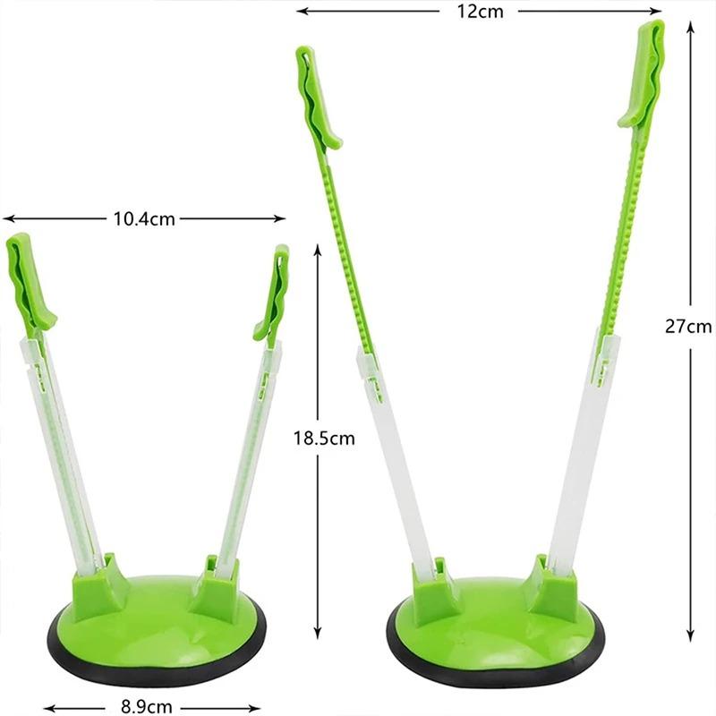 5/1Pcs Adjustable Baggy Rack Freezer Bag Holder No-Spill Food Storage Bag Stand Kitchen Organizer for Easy Filling & Anti-Slip Support 1PC
5/1Pcs Adjustable Baggy Rack Freezer Bag Holder No-Spill Food Storage Bag Stand Kitchen Organizer for Easy Filling & Anti-Slip Support 1PC