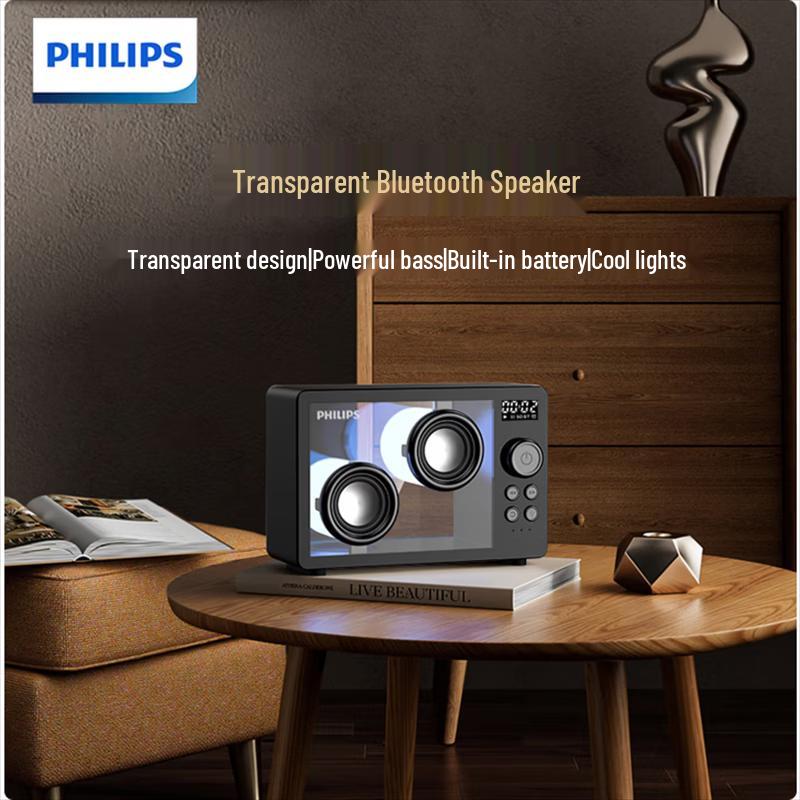 Philips TAS2600 Bluetooth Desktop Speaker with Ambient Light CN plug (adapter included)
Philips TAS2600 Bluetooth Desktop Speaker with Ambient Light CN plug (adapter included)