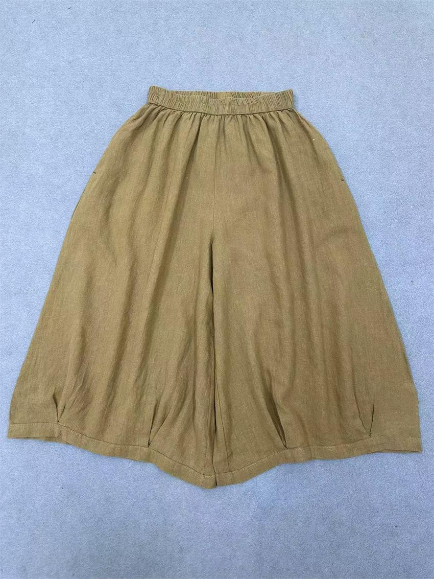 Johnature Spring Summer Women Japanese Loose Wide Leg Women Pants Casual Loose Cropped Comfortable Loose Pants One Size хаки
Johnature Spring Summer Women Japanese Loose Wide Leg Women Pants Casual Loose Cropped Comfortable Loose Pants One Size хаки