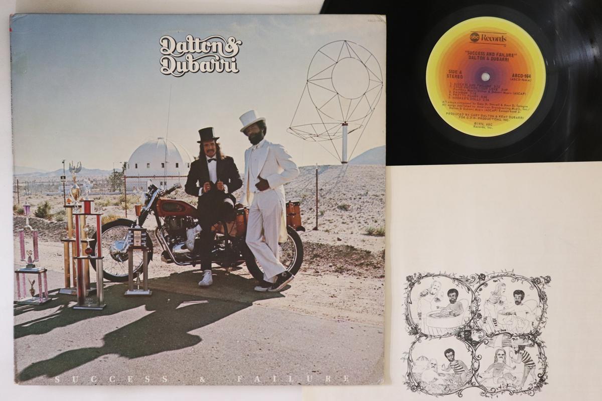 LP Record DALTON & DUBARRI - Success & Failure ABCD964 ABC 1976 US Soul/Funk Used
LP Record DALTON & DUBARRI - Success & Failure ABCD964 ABC 1976 US Soul/Funk Used