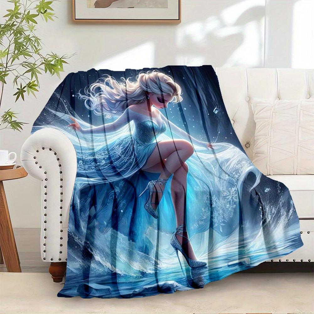 1pc Flannel Frozen Queen Elsa Themed Bed Blanket for Winter Home Decor, Soft and Cozy Sofa Blanket, Unique Design Gift Choice 75x90cm
1pc Flannel Frozen Queen Elsa Themed Bed Blanket for Winter Home Decor, Soft and Cozy Sofa Blanket, Unique Design Gift Choice 75x90cm