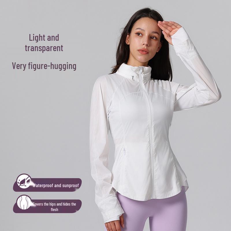 Ice Silk Breathable Women s Lightweight Yoga Jacket - Slimming, Casual, Thin Skin Coat with Sunscreen Protection. XL білий
Ice Silk Breathable Women s Lightweight Yoga Jacket - Slimming, Casual, Thin Skin Coat with Sunscreen Protection. XL білий