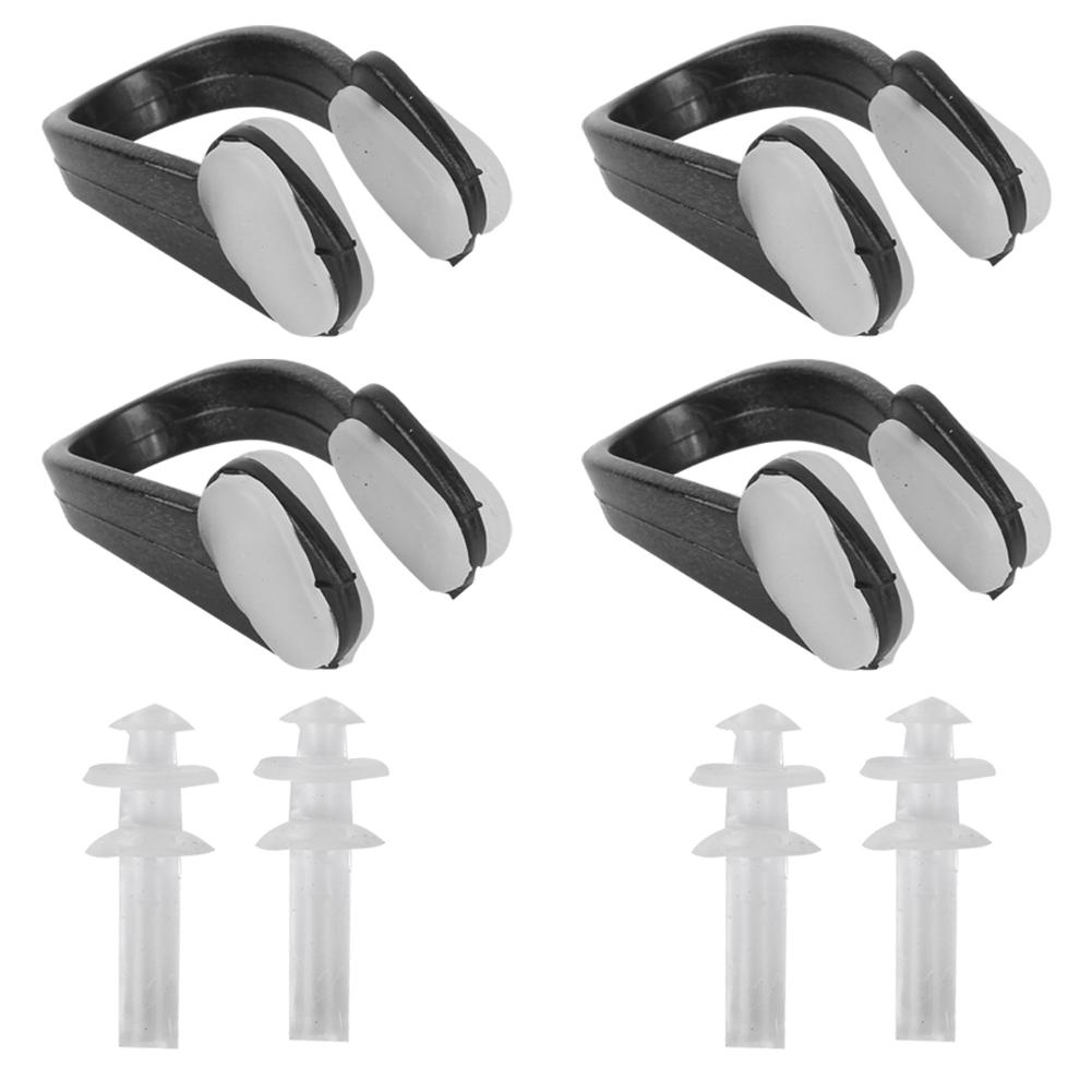 4pcs Soft Swimming Nose Clips Ear Plugs Set Waterproof Noise Cancelling Swim Dive Supplies
4pcs Soft Swimming Nose Clips Ear Plugs Set Waterproof Noise Cancelling Swim Dive Supplies