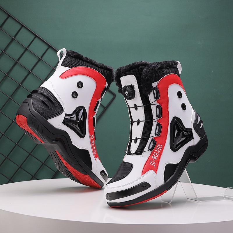 Winter velvet motorcycle riding shoes men and women commuting off-road motorcycle travel equipment thermal locomotive boots cotton shoes 46
Winter velvet motorcycle riding shoes men and women commuting off-road motorcycle travel equipment thermal locomotive boots cotton shoes 46