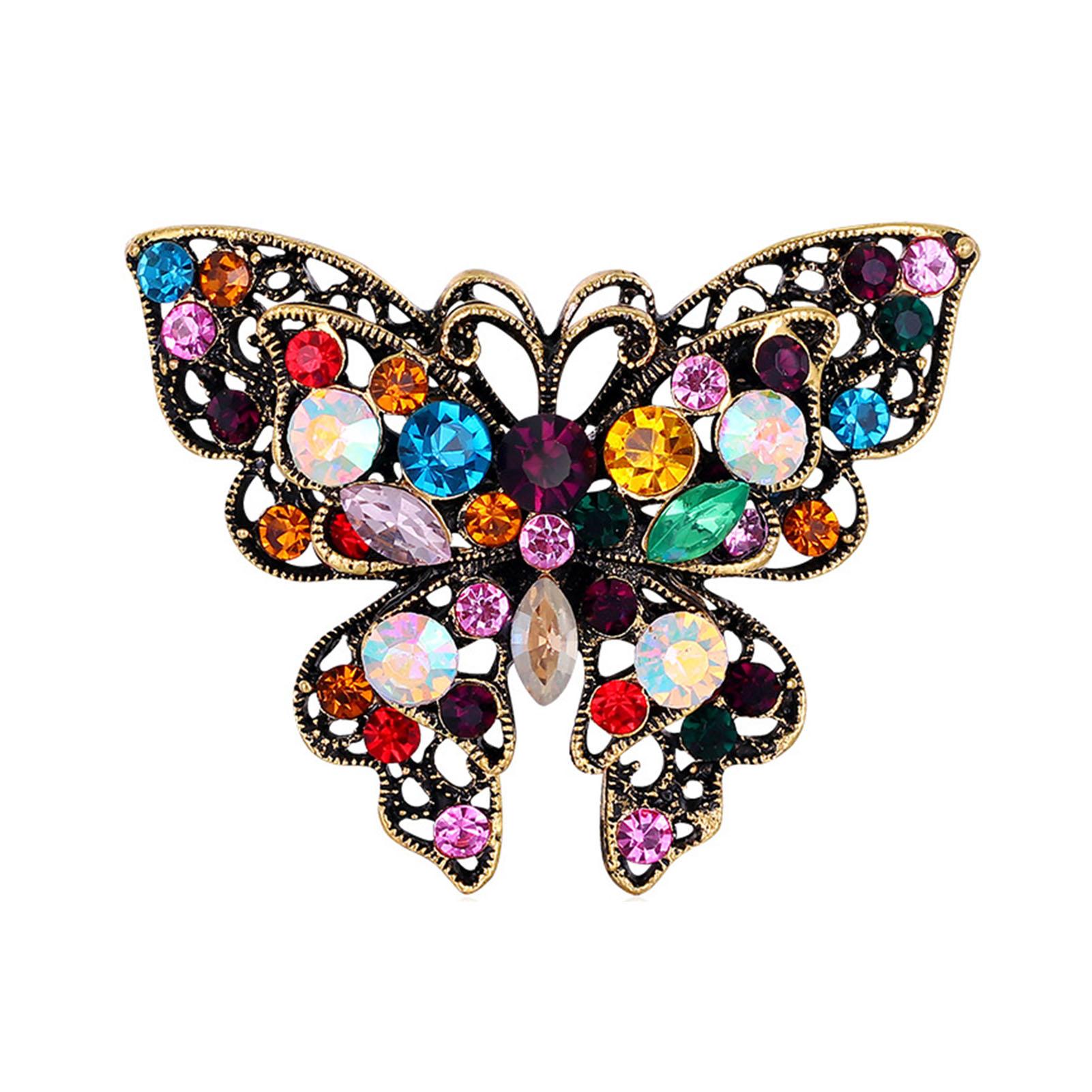 Butterfly Statement Brooches Pins Crystal Vintage Butterfly Corsage Brooch for Wedding Costume Banquet Default
Butterfly Statement Brooches Pins Crystal Vintage Butterfly Corsage Brooch for Wedding Costume Banquet Default