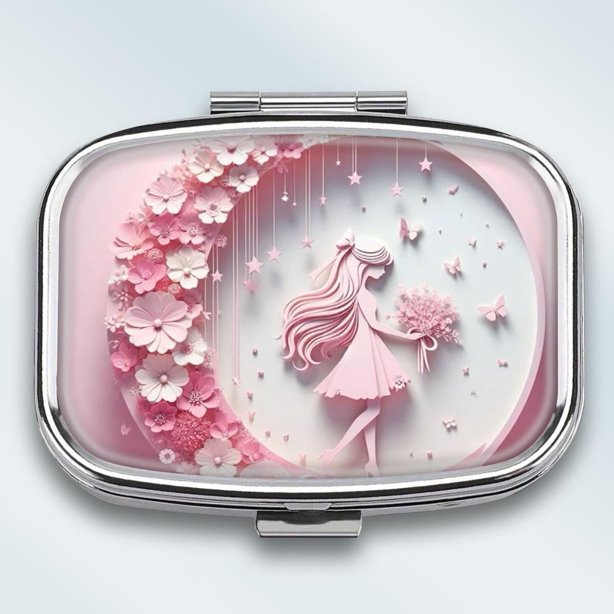 Portable Pill Box with 2 Compartments, Mini Metal Medicine Organizer Case, Cute Printed Pill Container for Vitamins, Pills, Jewelry, Travel, Daily Use різнокольоровий
Portable Pill Box with 2 Compartments, Mini Metal Medicine Organizer Case, Cute Printed Pill Container for Vitamins, Pills, Jewelry, Travel, Daily Use різнокольоровий