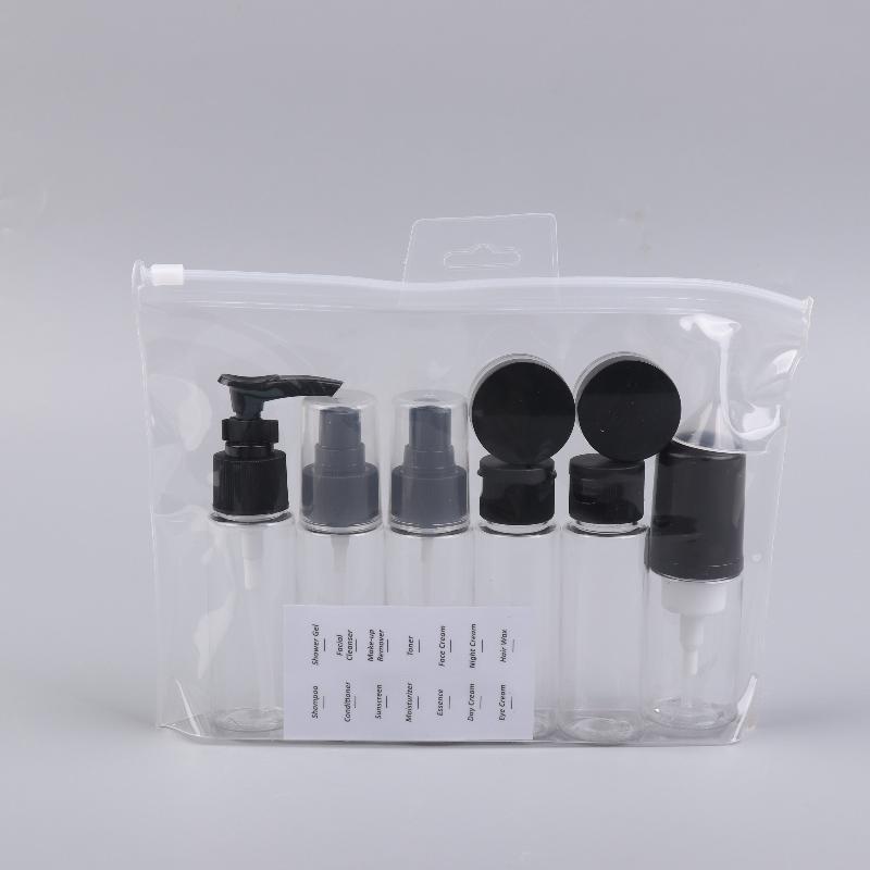 11pcs/Set Travel Bottle Set Refillable Bottle Soft PET Lotion Shampoo Container Squeeze Tube Empty Bottle чёрный
11pcs/Set Travel Bottle Set Refillable Bottle Soft PET Lotion Shampoo Container Squeeze Tube Empty Bottle чёрный