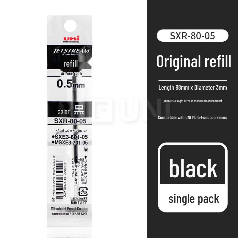 Mitsubishi SXR-80 Black Medium Oil-Based Pen Refill 0.38/0.5mm for Students & Office Use
Mitsubishi SXR-80 Black Medium Oil-Based Pen Refill 0.38/0.5mm for Students & Office Use