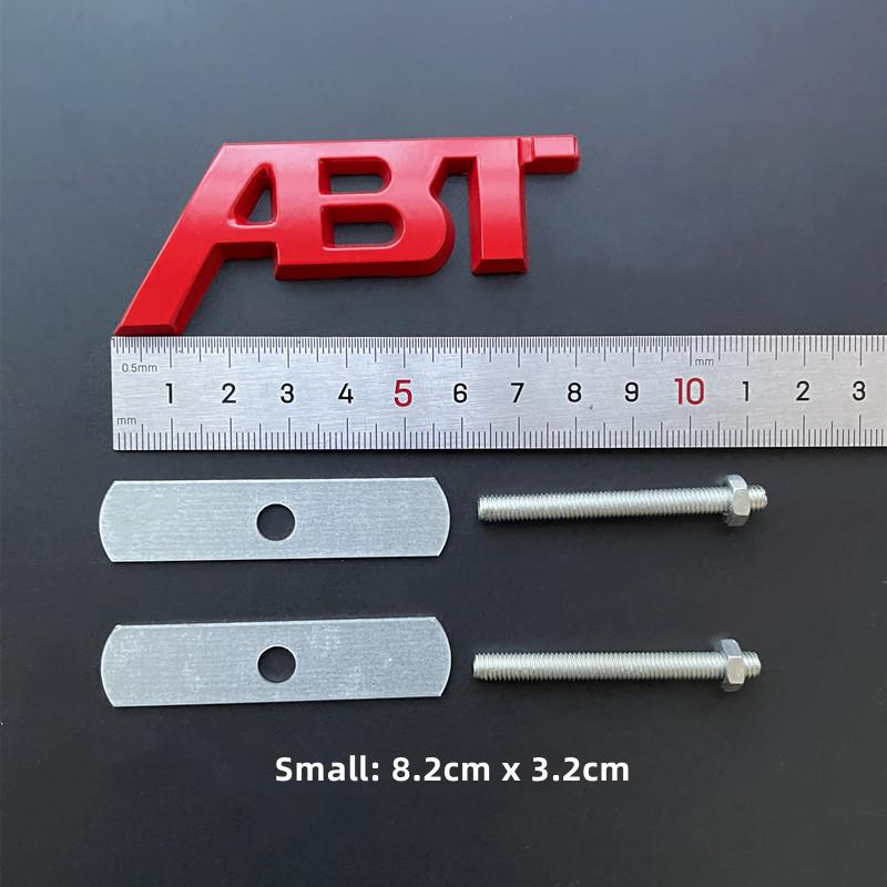 3D Metal ABT Logo Grill Emblem Car Trunk Badge For Adi VW Golf 5 T6 S5 C8 Q8 RS6 SQ5 Q5 Q7 RS4 A3 8V A6 ABT Sticker Accessories
3D Metal ABT Logo Grill Emblem Car Trunk Badge For Adi VW Golf 5 T6 S5 C8 Q8 RS6 SQ5 Q5 Q7 RS4 A3 8V A6 ABT Sticker Accessories