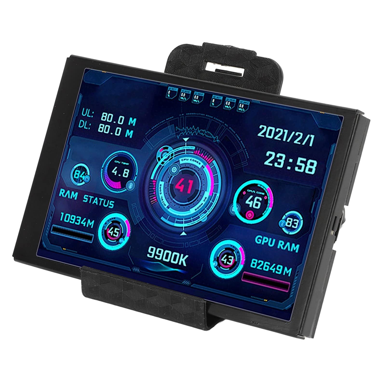 IPS USB Mini Inch Computer Temperature Monitor Real Time Data Monitoring PC CPU RAM Hard Disk Data Monitor External Extended Display USB Type C Sub
IPS USB Mini Inch Computer Temperature Monitor Real Time Data Monitoring PC CPU RAM Hard Disk Data Monitor External Extended Display USB Type C Sub