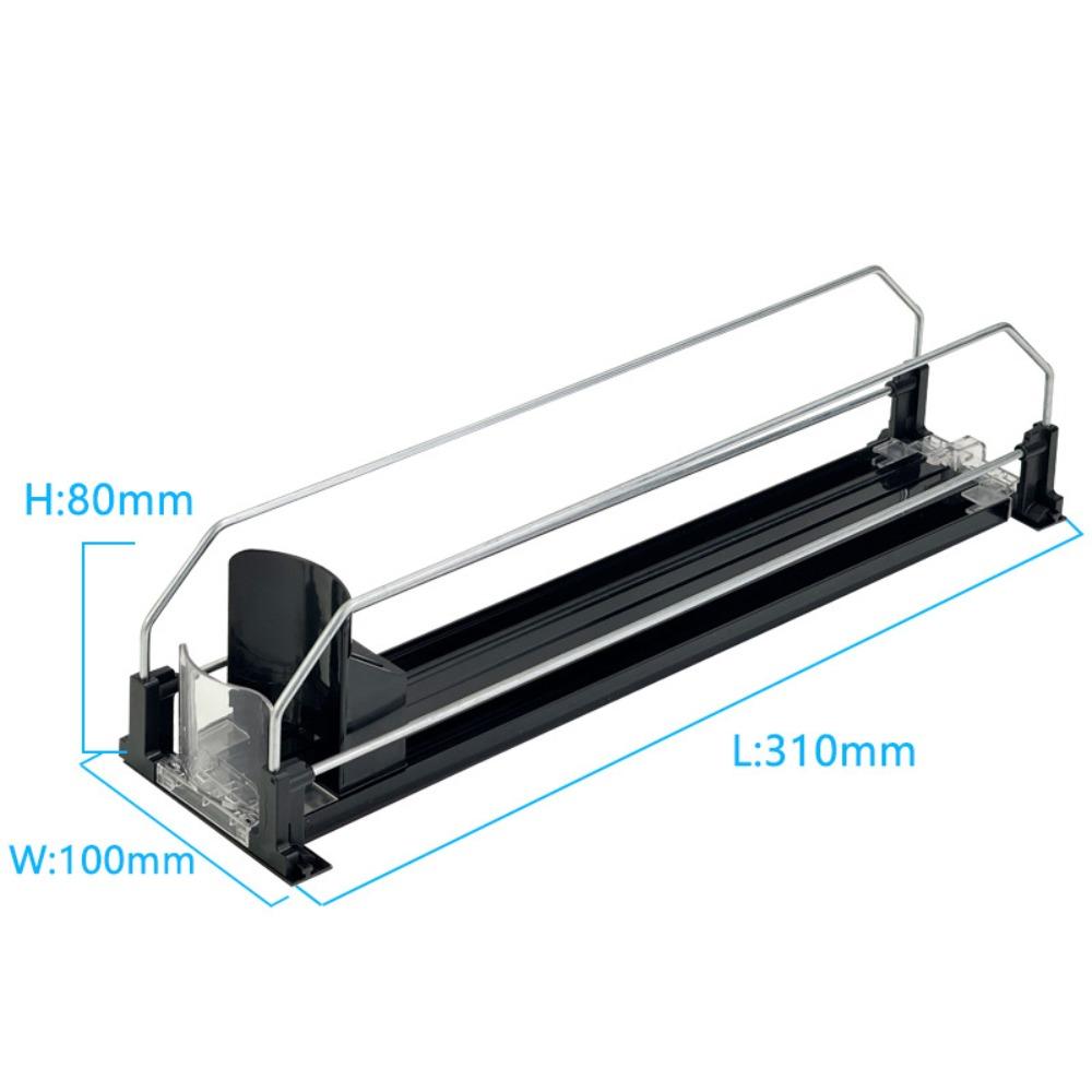 Self-Sliding Drinks Storage Rack Adjustable Width E-shaped Refrigerator Drink Organizer Spring Push Canned Beverage Shelf
Self-Sliding Drinks Storage Rack Adjustable Width E-shaped Refrigerator Drink Organizer Spring Push Canned Beverage Shelf