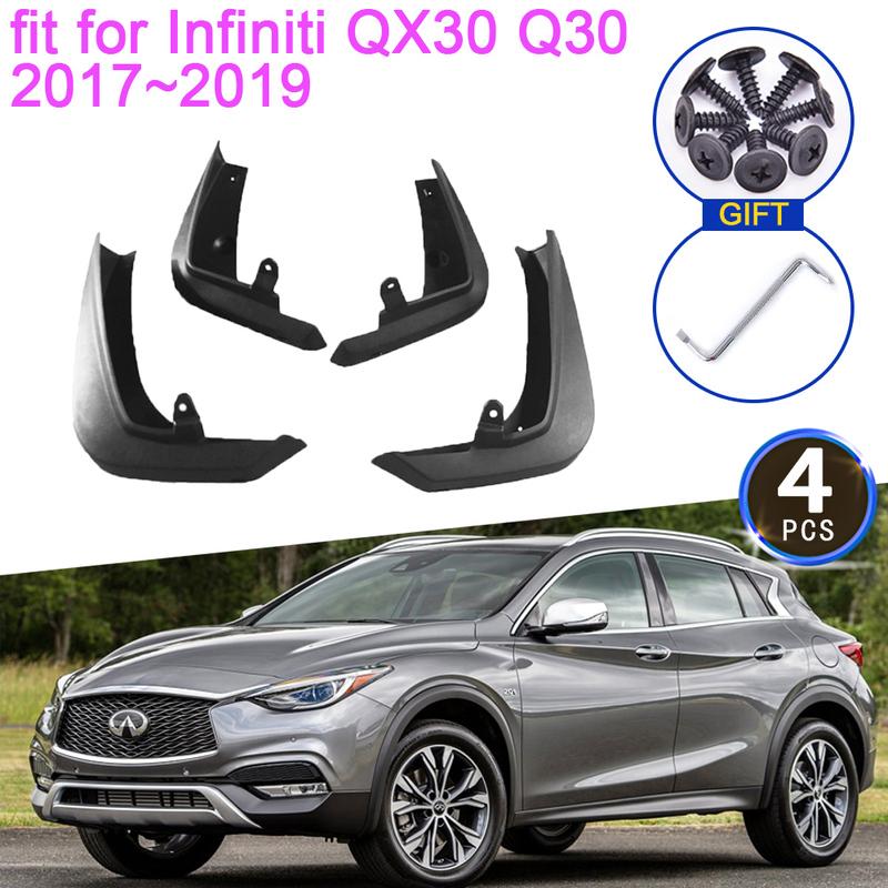 Mudguards For Infiniti QX30 2016 2017~ Accessories 2018 Fender Front Rear Wheels Mud Flaps Guards Anti-Splash Car
Mudguards For Infiniti QX30 2016 2017~ Accessories 2018 Fender Front Rear Wheels Mud Flaps Guards Anti-Splash Car
