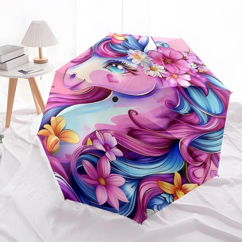 1pc Unicorn Fantasy Art Umbrella with Plastic Handle,Suitable for All Seasons Home Travel Outdoor Umbrellaptys31092
1pc Unicorn Fantasy Art Umbrella with Plastic Handle,Suitable for All Seasons Home Travel Outdoor Umbrellaptys31092