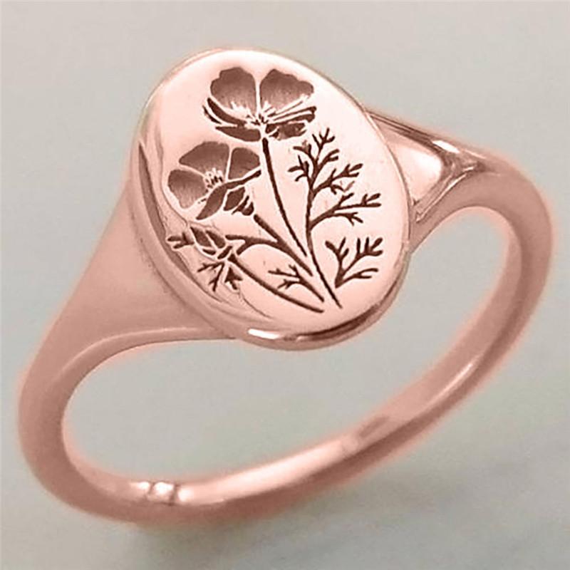 3 Colors Trendy Simple Flower Leaves Plants Geometric Oval Ring for Women Female Party Wedding Engagement Jewelry 5
3 Colors Trendy Simple Flower Leaves Plants Geometric Oval Ring for Women Female Party Wedding Engagement Jewelry 5
