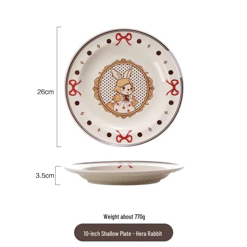 LISM French Retro Ceramic Shallow Plate
LISM French Retro Ceramic Shallow Plate