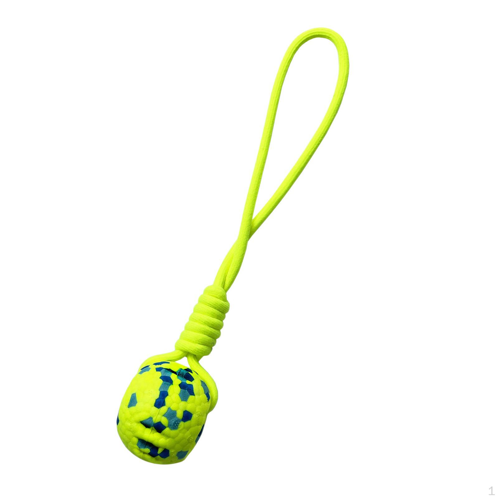 Dog Rope Ball for Training and Play fluorescent yellow
Dog Rope Ball for Training and Play fluorescent yellow