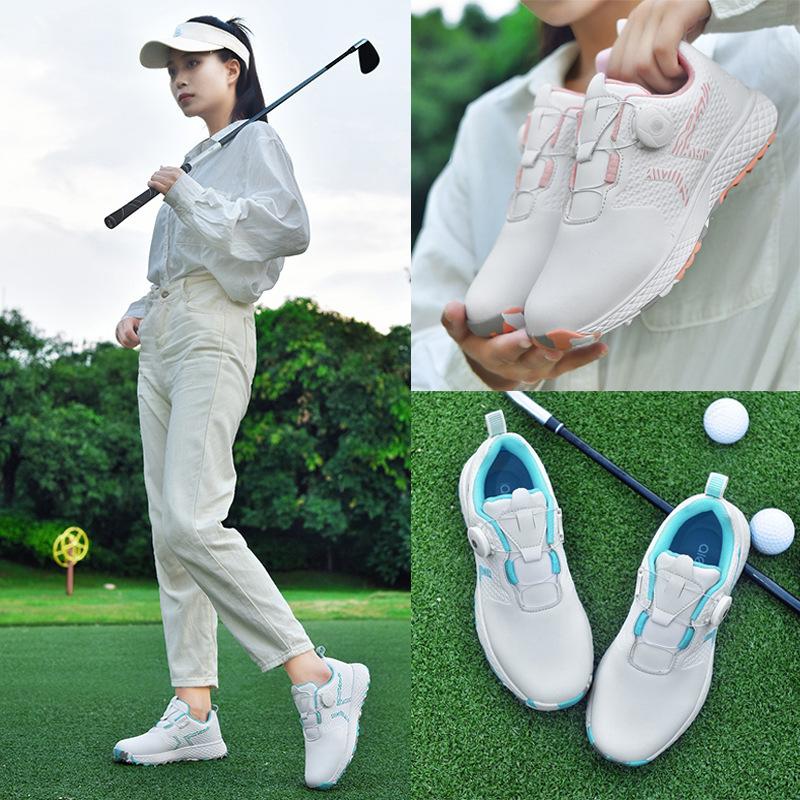 Golf shoes women s waterproof automatic knob telescopic shoelaces non-slip fixing nails outdoor sneakers 46
Golf shoes women s waterproof automatic knob telescopic shoelaces non-slip fixing nails outdoor sneakers 46