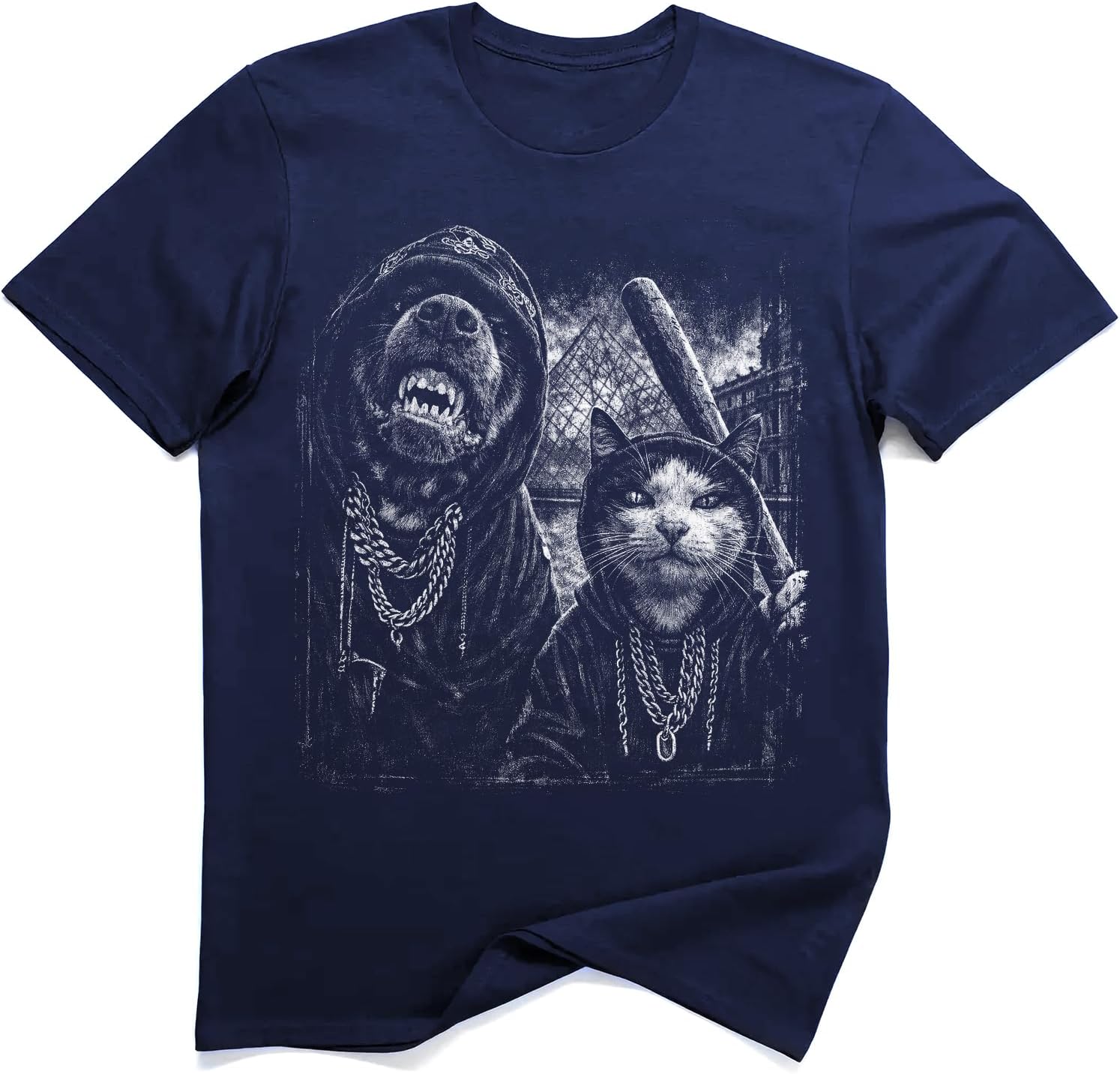 Paris Gang Street Animal Meme Shirt 5XL різнокольоровий
Paris Gang Street Animal Meme Shirt 5XL різнокольоровий