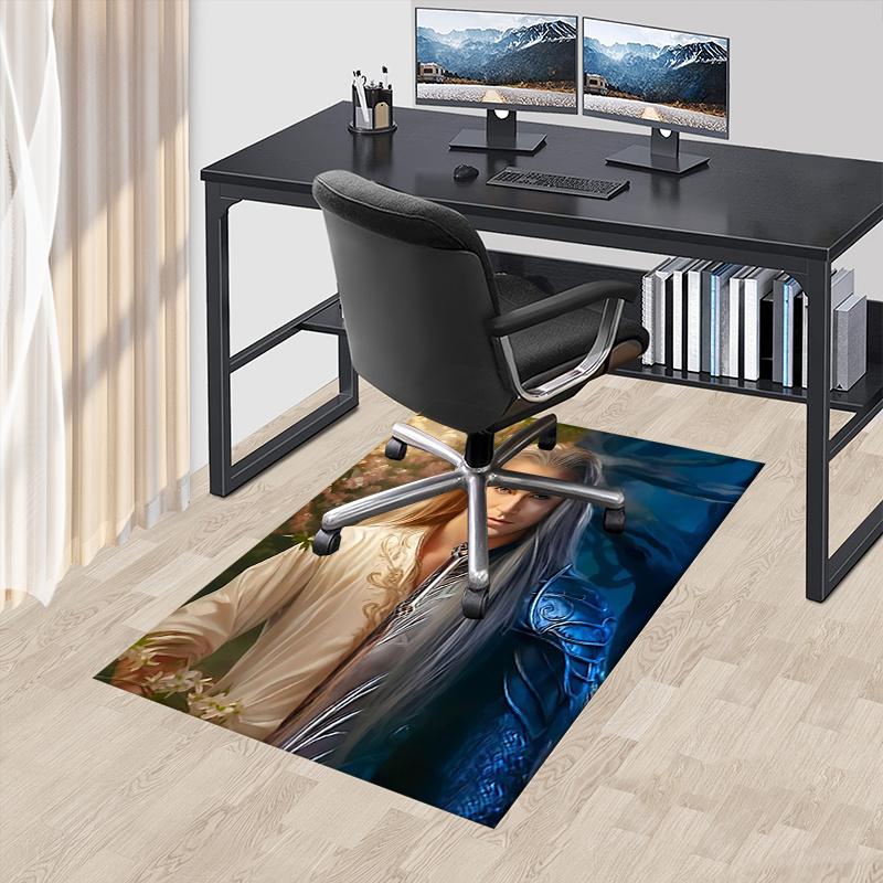 Lord of the Rings Polyester Office Carpet Chair Mats, Home Decor Dormitory Floor Protector with Anti-Skid Backing, Large Area Coverage,Chris 60cm by 90cm
Lord of the Rings Polyester Office Carpet Chair Mats, Home Decor Dormitory Floor Protector with Anti-Skid Backing, Large Area Coverage,Chris 60cm by 90cm