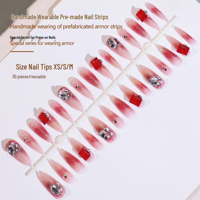 Glitter Ombre Manicure: Spring/Summer Handmade Wearable Nail Tips - Spicy Style False Nails
Glitter Ombre Manicure: Spring/Summer Handmade Wearable Nail Tips - Spicy Style False Nails