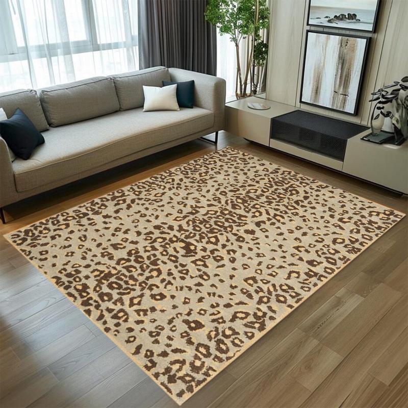 Vintage Leopard Print Area Rug Luxury Carpet Non Slip Washable Floor Mat Entryway Doormat Fashion Animal Pattern for Living Room 40x60cm
Vintage Leopard Print Area Rug Luxury Carpet Non Slip Washable Floor Mat Entryway Doormat Fashion Animal Pattern for Living Room 40x60cm