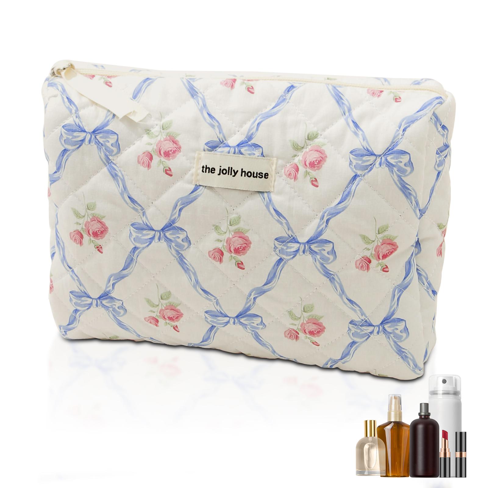 Дорожный органайзер для туалетных принадлежностей, симпатичные косметички с бантом и цветком, женская косметичка на молнии, портативная женская сумочка для деловых поездок S
Дорожный органайзер для туалетных принадлежностей, симпатичные косметички с бантом и цветком, женская косметичка на молнии, портативная женская сумочка для деловых поездок S