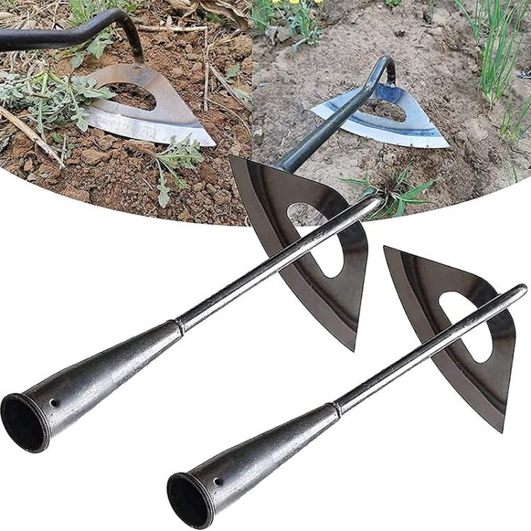 2Pcs Gardening Tools Hoe Sharp Garden Edger Weeder Shovel Weed Puller for Weeding Farm Planting Type A
2Pcs Gardening Tools Hoe Sharp Garden Edger Weeder Shovel Weed Puller for Weeding Farm Planting Type A