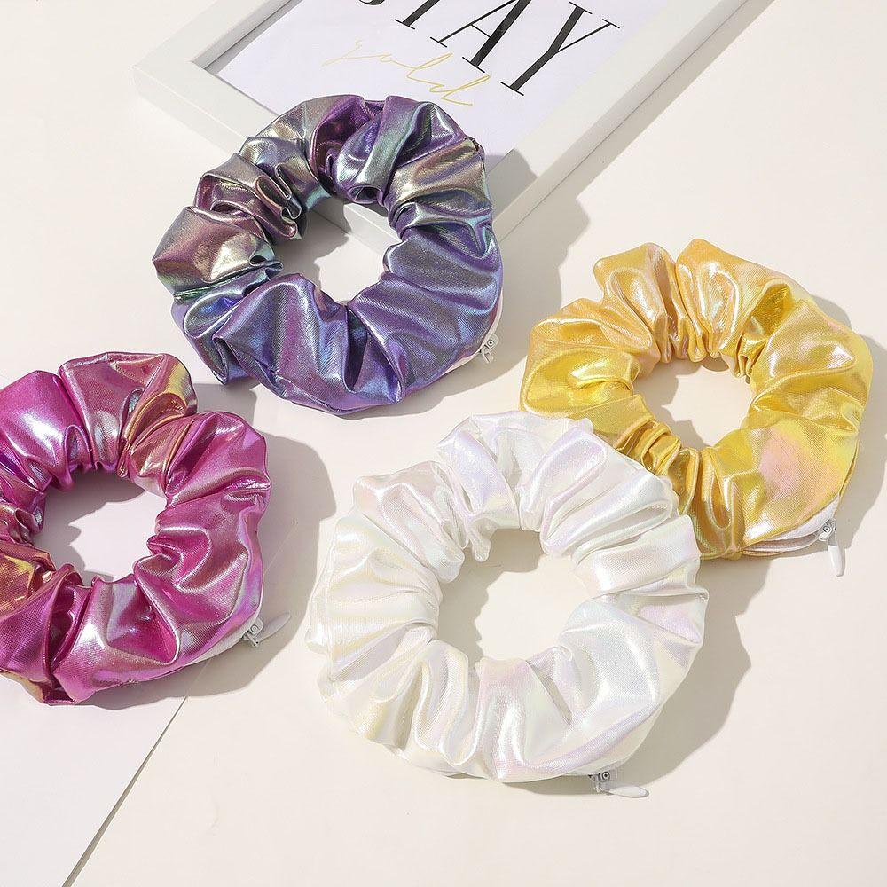 PU Pocket Hair Accessory Cloth Large intestine hair band Cute Invisible Zip Hair Bands
PU Pocket Hair Accessory Cloth Large intestine hair band Cute Invisible Zip Hair Bands