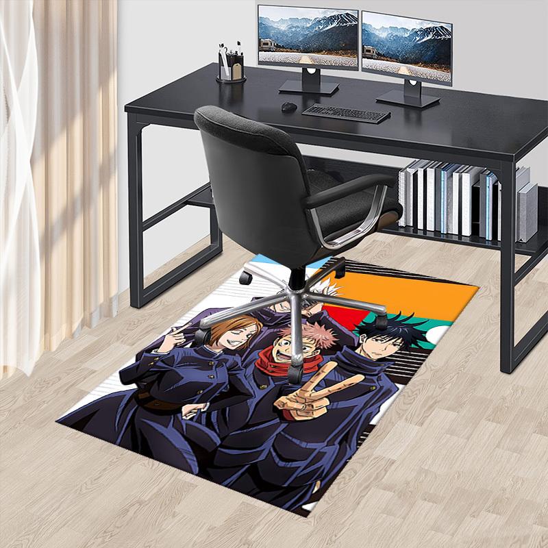 1pc Anime Cartoon Design Jujutsu Kaisen Characters Office Chair Mat Non-Slip Carpet Suitable for Home Decor Living Room Bedroom Game Room Seasonal Gif 60cm by 90cm
1pc Anime Cartoon Design Jujutsu Kaisen Characters Office Chair Mat Non-Slip Carpet Suitable for Home Decor Living Room Bedroom Game Room Seasonal Gif 60cm by 90cm
