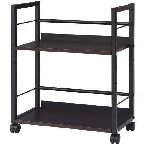 Nakabayashi Desk Turner Under Desk Storage Rack with Casters Under Desk Wagon Dark Wood Grain ND-001DM
Nakabayashi Desk Turner Under Desk Storage Rack with Casters Under Desk Wagon Dark Wood Grain ND-001DM