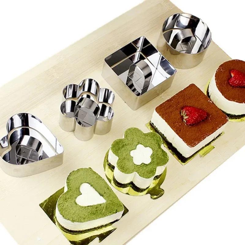 4Shape Нержавіюча сталь Форма для мусового торта Кільце Нарізка шарів Кулінарний різак Форма для випічки Кондитерські інструменти Аксесуари Форма для салату Поради для випічки H2228-B бежевий
4Shape Нержавіюча сталь Форма для мусового торта Кільце Нарізка шарів Кулінарний різак Форма для випічки Кондитерські інструменти Аксесуари Форма для салату Поради для випічки H2228-B бежевий