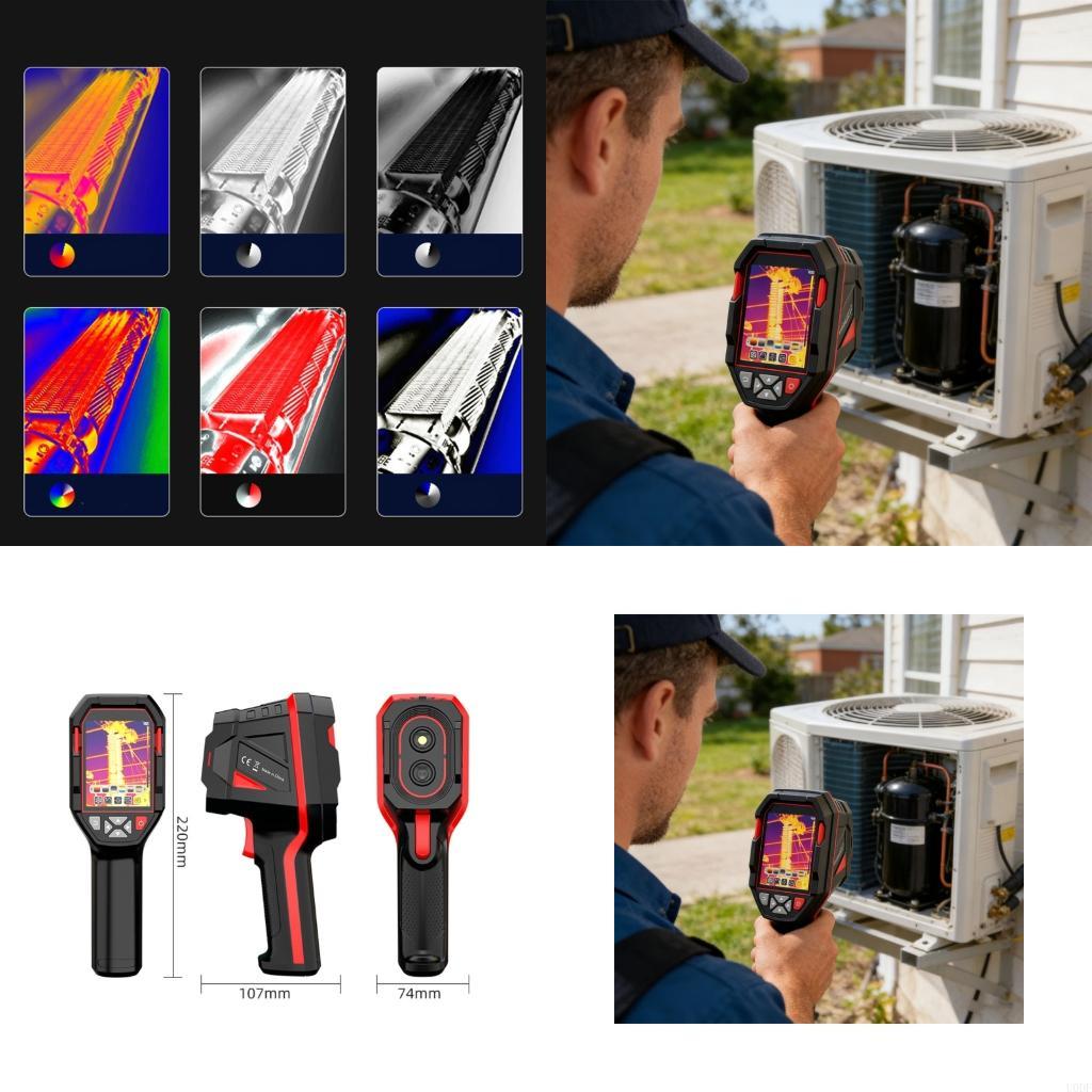 Professional Warm Picturing Camera for Electrical and Heating Structure Verifications CN
Professional Warm Picturing Camera for Electrical and Heating Structure Verifications CN