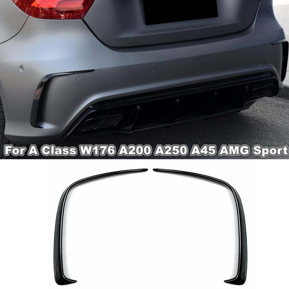 Для Mercedes Benz A Class W176 A200 A250 A45 AMG Sport Черный ABS Автомобильный задний бампер Спойлеры Боковые вентиляционные щели
Для Mercedes Benz A Class W176 A200 A250 A45 AMG Sport Черный ABS Автомобильный задний бампер Спойлеры Боковые вентиляционные щели