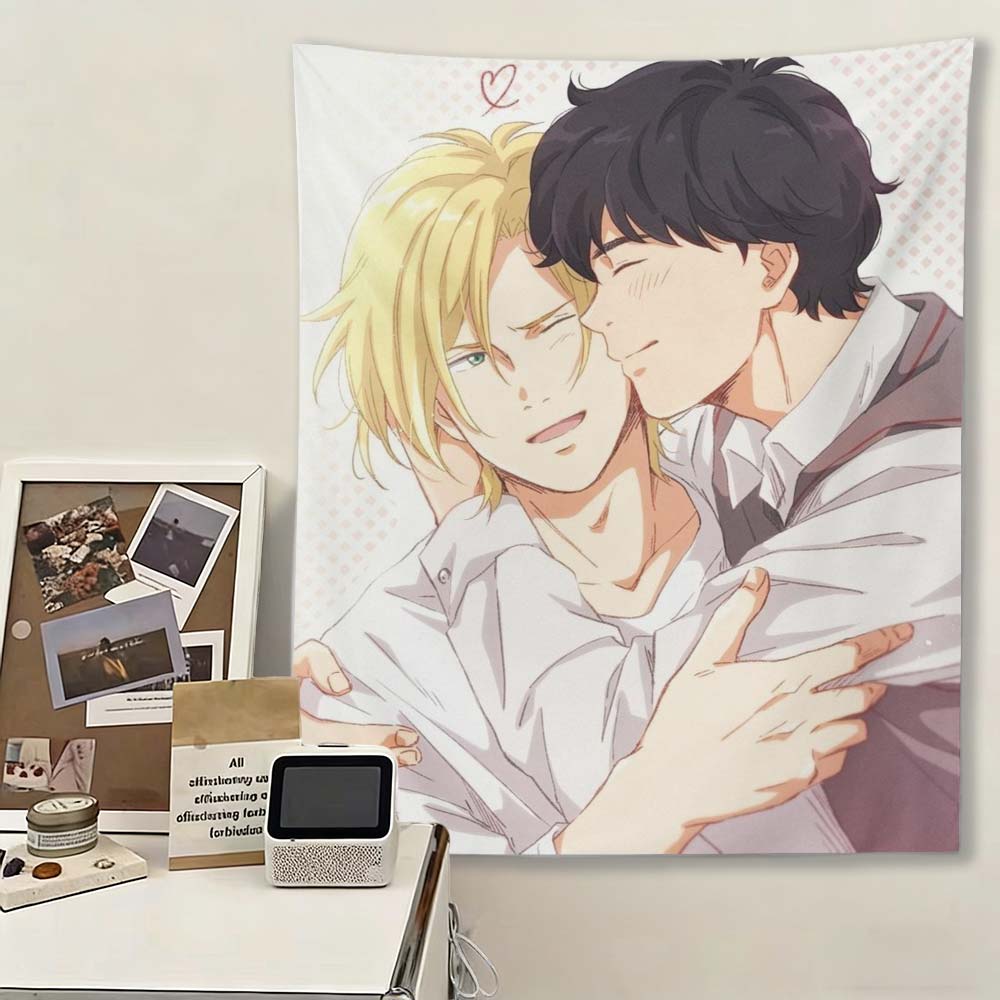 Banana Fish Anime Tapestry Wall Hanging Aesthetic Bedroom Dorm Manga Decor 74x94cm(29x37in)
Banana Fish Anime Tapestry Wall Hanging Aesthetic Bedroom Dorm Manga Decor 74x94cm(29x37in)