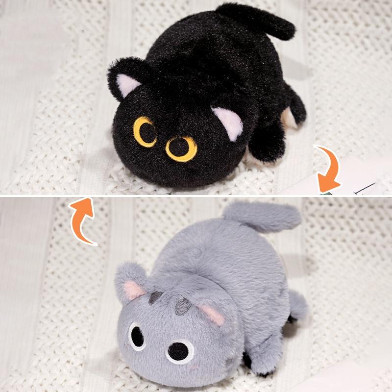 Non-Toxic 30Cm Kawaii Double-Sided Flip Black Cat Plush Toy Doll Stuffed Animal Cat Pillow Parent -Child Game Toys Birthday Gift For Kids 30cm
Non-Toxic 30Cm Kawaii Double-Sided Flip Black Cat Plush Toy Doll Stuffed Animal Cat Pillow Parent -Child Game Toys Birthday Gift For Kids 30cm