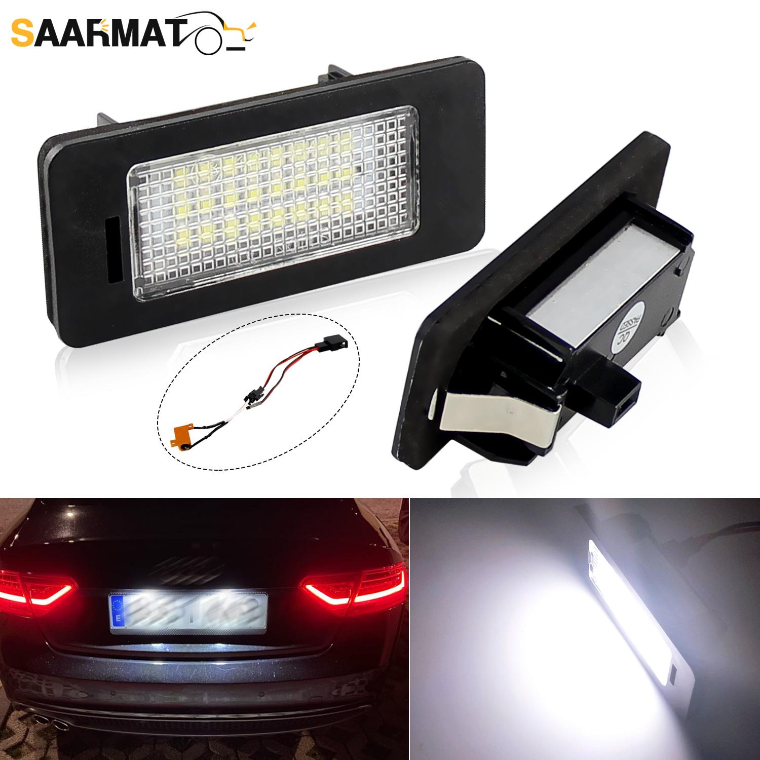 2pcs Canbus Car LED Number License Plate White Lights for VW GTi Golf 4 5 6 7 MK4 MK5 MK6 MK7 Passat B7 CC EOS Scirocco Beetle
2pcs Canbus Car LED Number License Plate White Lights for VW GTi Golf 4 5 6 7 MK4 MK5 MK6 MK7 Passat B7 CC EOS Scirocco Beetle
