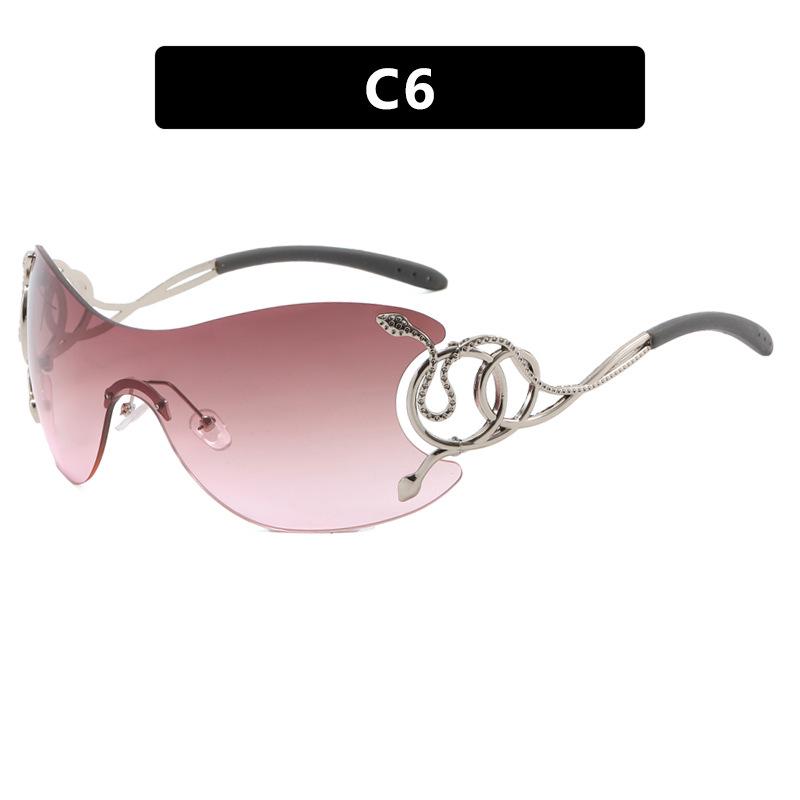 Безкаркасні сонцезахисні окуляри Spirit Snake Y2K: Гаряча Дівчина Великої Рамки для Сміливого Вуличного Стилю As Shown
Безкаркасні сонцезахисні окуляри Spirit Snake Y2K: Гаряча Дівчина Великої Рамки для Сміливого Вуличного Стилю As Shown