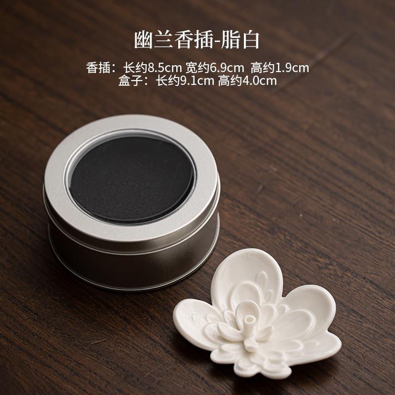 Orchid Petal Small Incense Sticks Holder Incense Smoke Waterfall Incense Burners Mini Meditation Censer Tea Ceremony Decoration
Orchid Petal Small Incense Sticks Holder Incense Smoke Waterfall Incense Burners Mini Meditation Censer Tea Ceremony Decoration