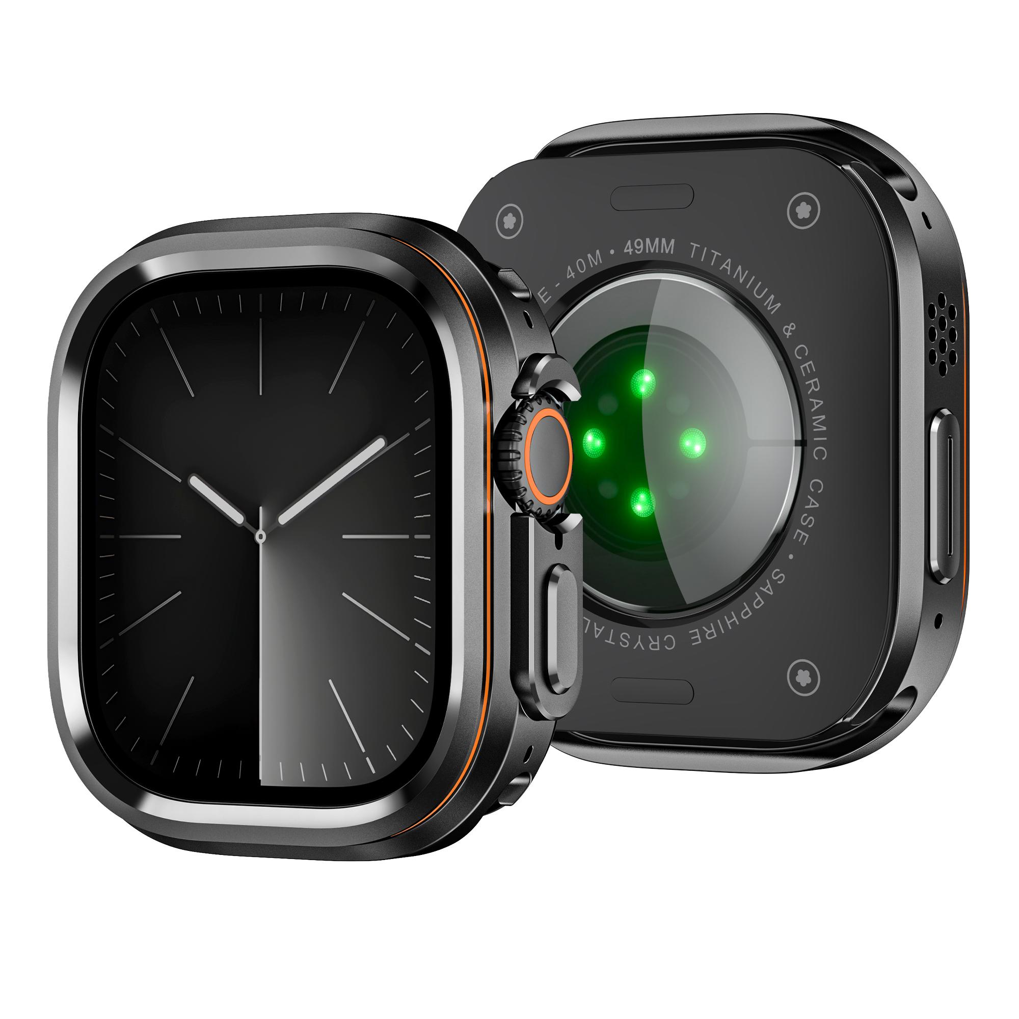 Halo Style Case for Apple Watch Ultra 1 2 3 49mm Metal Alloy Cover Hard Bumper for IWatch Ultra Full Protector Natural Black Color iwatch Ultra1 2 3 49mm чёрный
Halo Style Case for Apple Watch Ultra 1 2 3 49mm Metal Alloy Cover Hard Bumper for IWatch Ultra Full Protector Natural Black Color iwatch Ultra1 2 3 49mm чёрный
